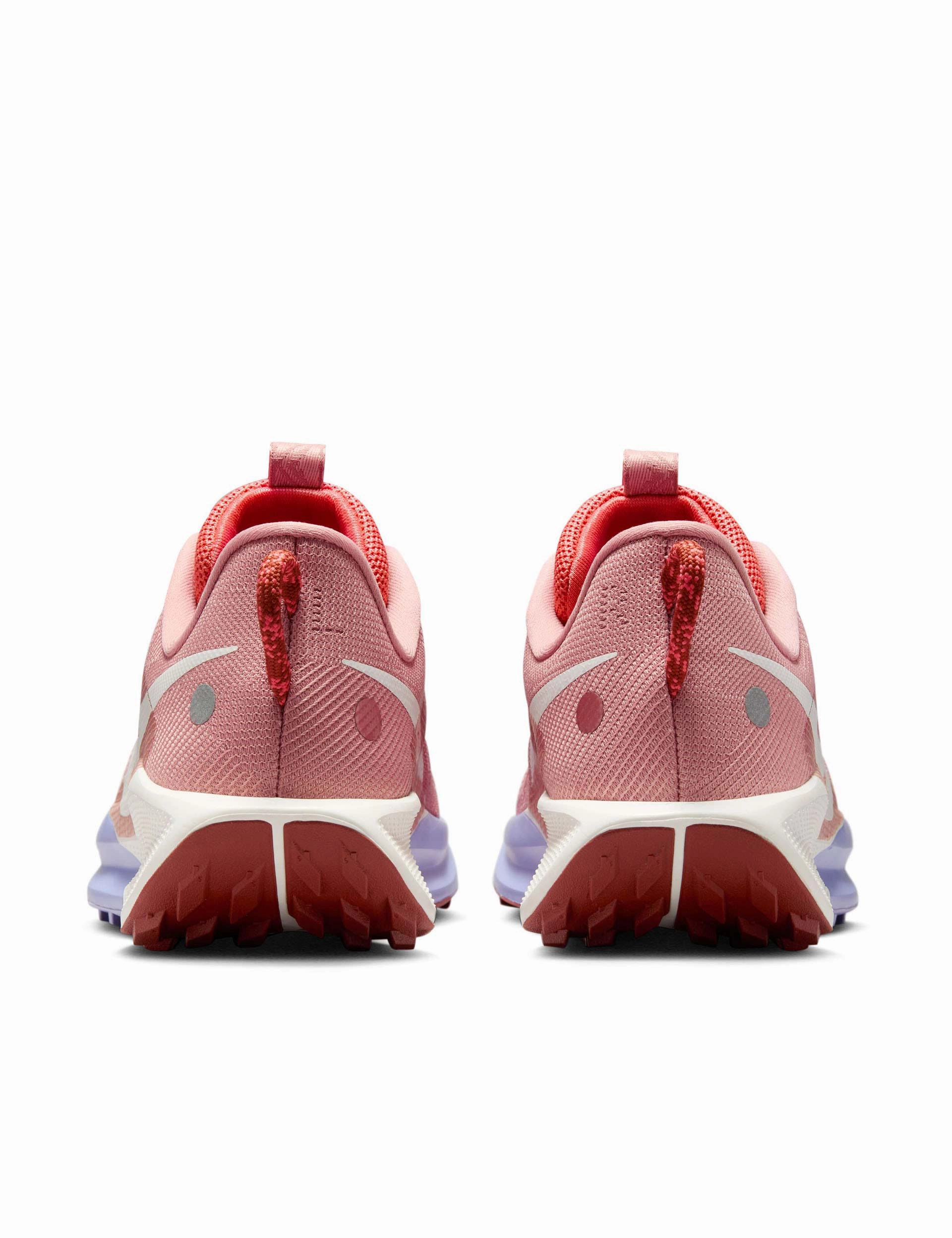 Pegasus Trail 5 Shoes - Red Stardust/Sail/Lilac Ice/Mars Stone Nike women's stylish athletic footwear
