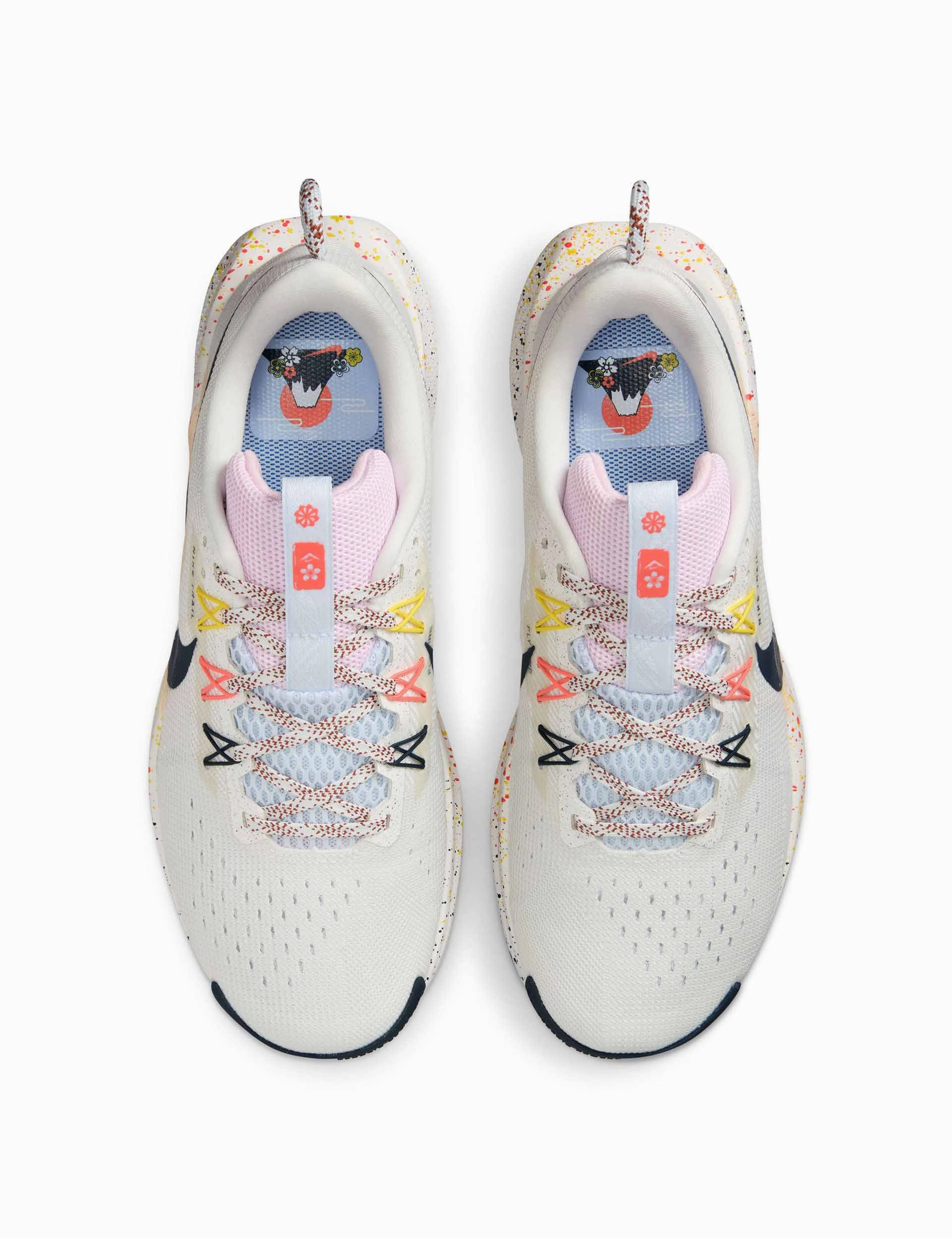 Pegasus Trail 5 Shoes - Summit White/Armory Navy/Football Grey Nike women's stylish athletic footwear