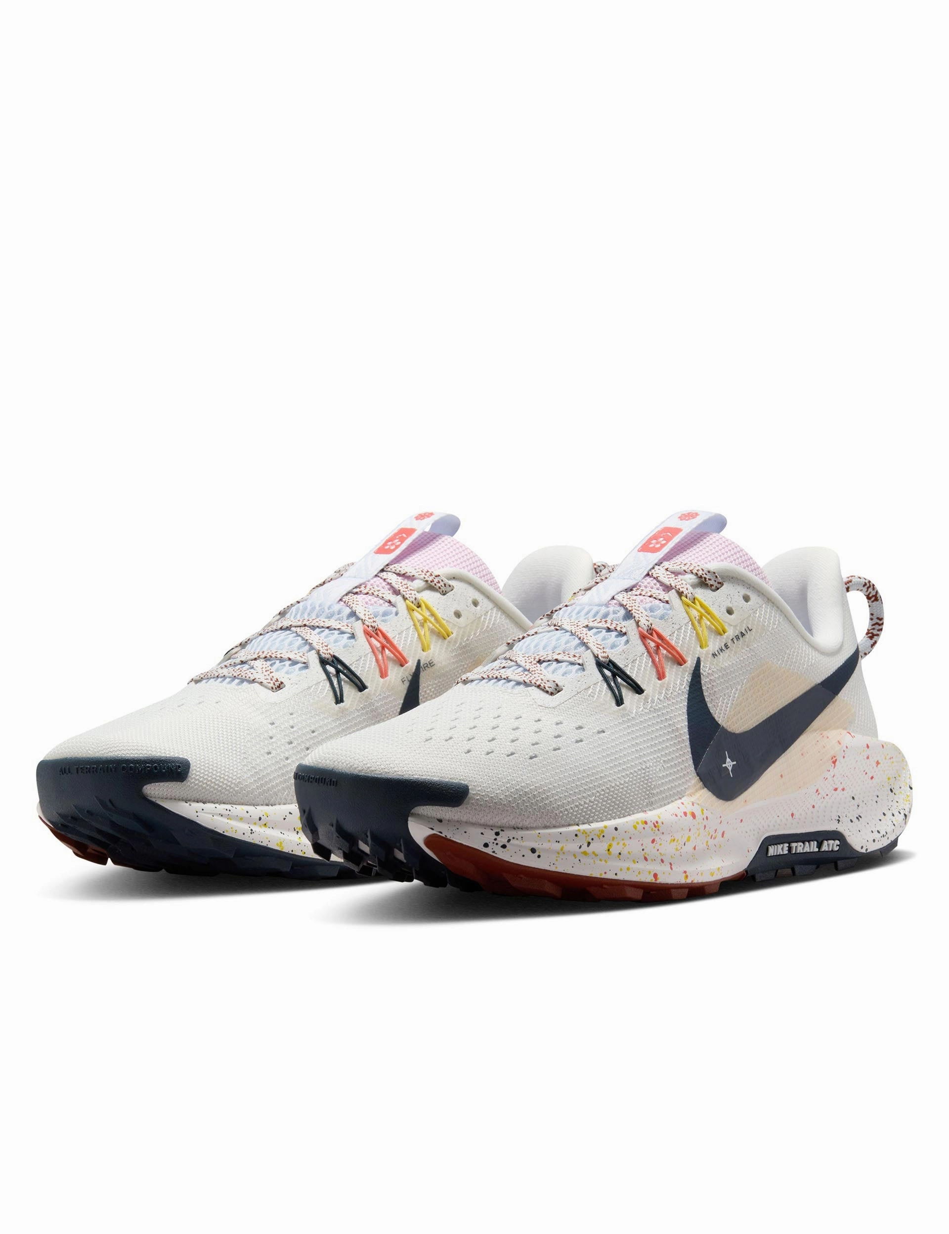 Pegasus Trail 5 Shoes - Summit White/Armory Navy/Football Grey Nike women's stylish athletic footwear