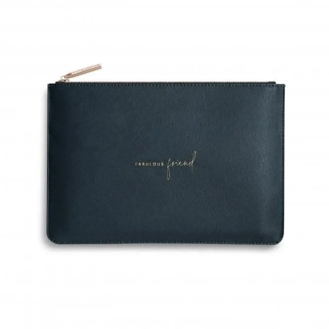 Perfect Fabulous Friend Navy Pouch KLB603 Katie Loxton Jewelry And Accessories