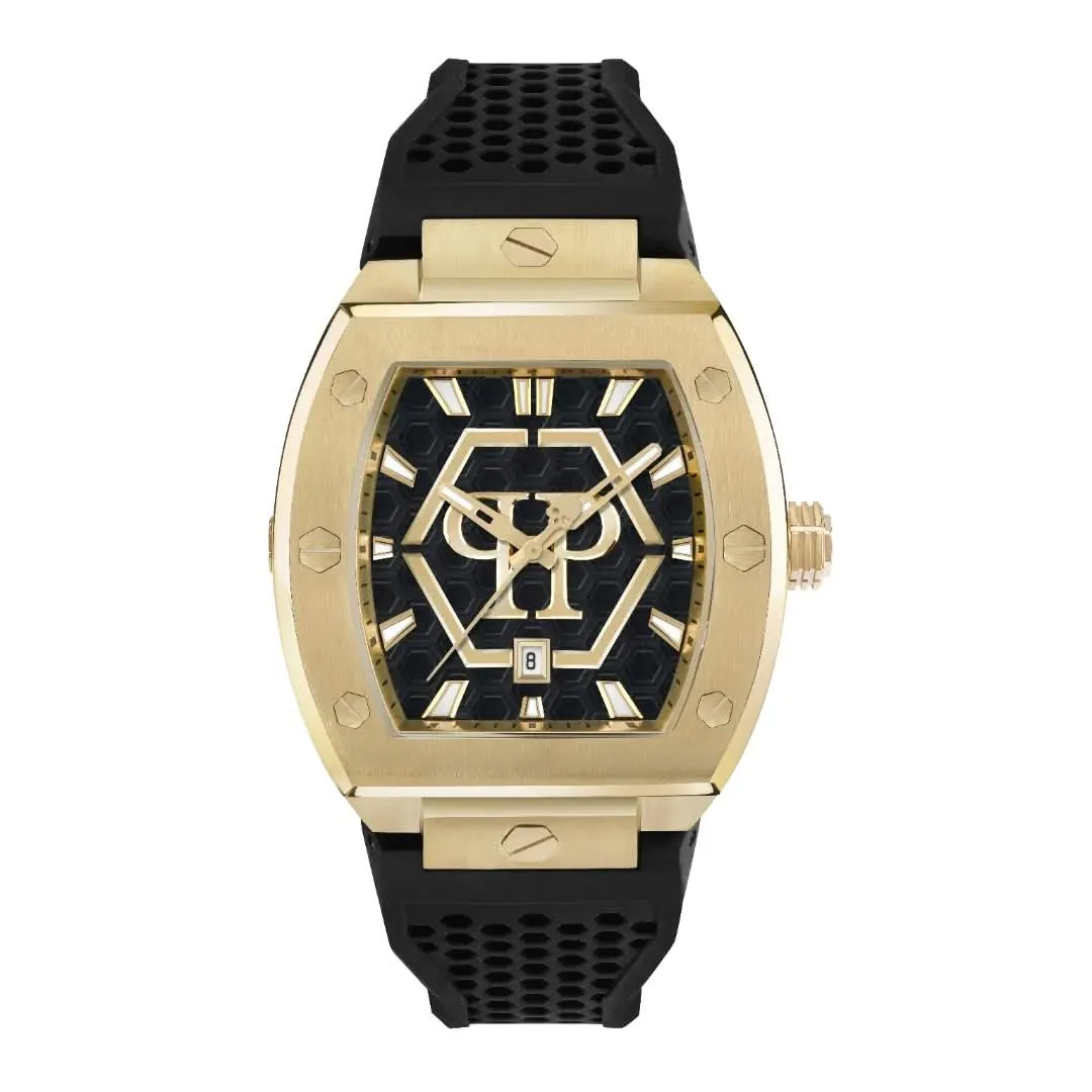 Philipp Plein Gents High-Conic The Hexagon Phantom Black Watch PWPUA0424