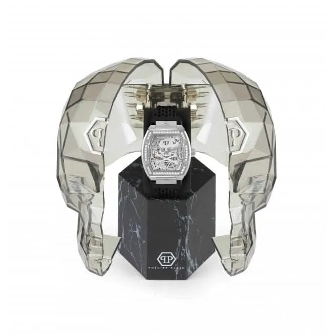 Philipp Plein Gents High-Conic The Skeleton Black Watch PWBAA1323