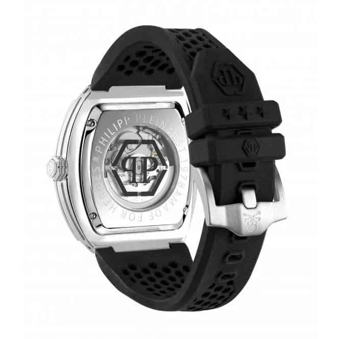 Philipp Plein Gents High-Conic The Skeleton Black Watch PWBAA1323