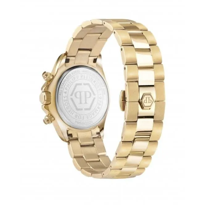 Philipp Plein Ladies Street Couture Nobile Lady Gold Watch PWSBA0223