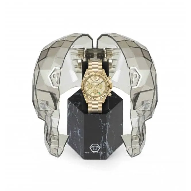 Philipp Plein Ladies Street Couture Nobile Lady Gold Watch PWSBA0223