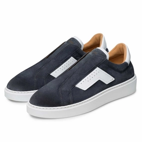 Phoenix Laceless Sneaker Magnanni premium leather dress shoes