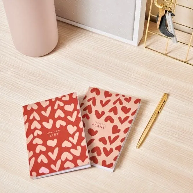 Pink Duo Pack Notebooks KLST201 Katie Loxton Jewelry And Accessories