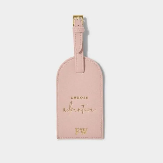 Pink Luggage Tag KLB3018 Katie Loxton Jewelry And Accessories