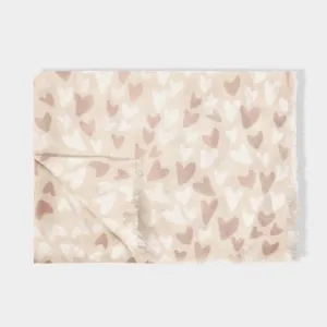 Pink Sentiment Scarf Heart KLS502 Katie Loxton Jewelry And Accessories