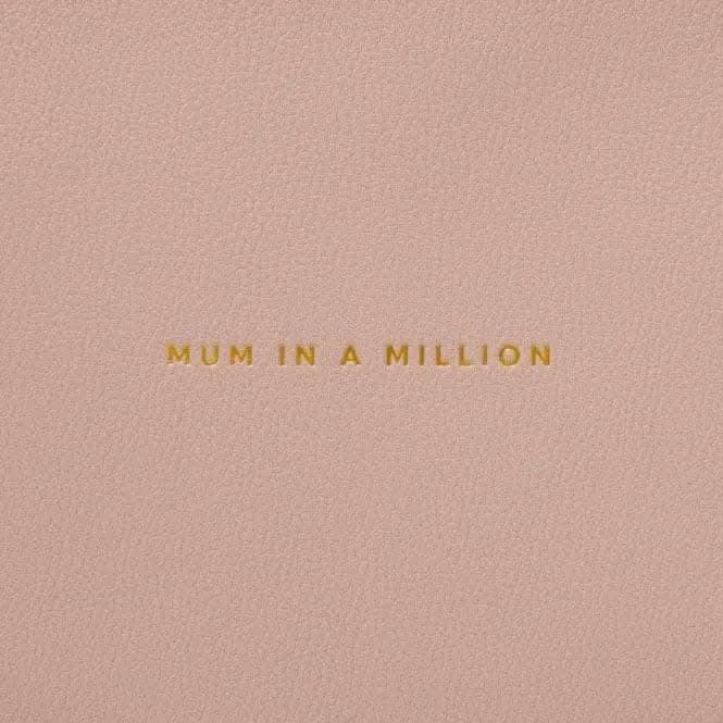 Pink Slim Sentiment Pouch KLB2803 Katie Loxton Jewelry And Accessories
