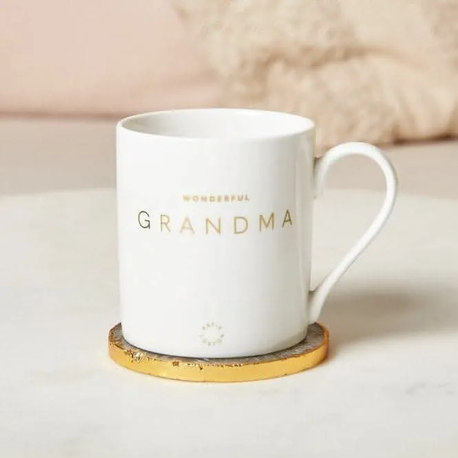 Porcelain Mug Wonderful Grandma KLCW126 Katie Loxton Jewelry And Accessories
