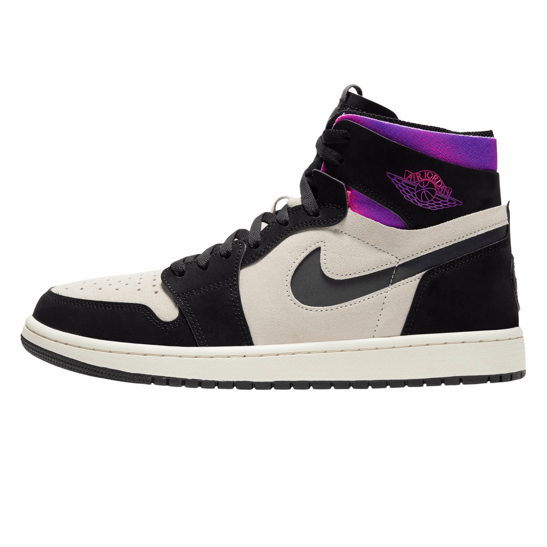 PSG x Air Jordan 1 High Zoom Comfort 'Paris' Air Jordan 1 High classic sneakers with premium finish