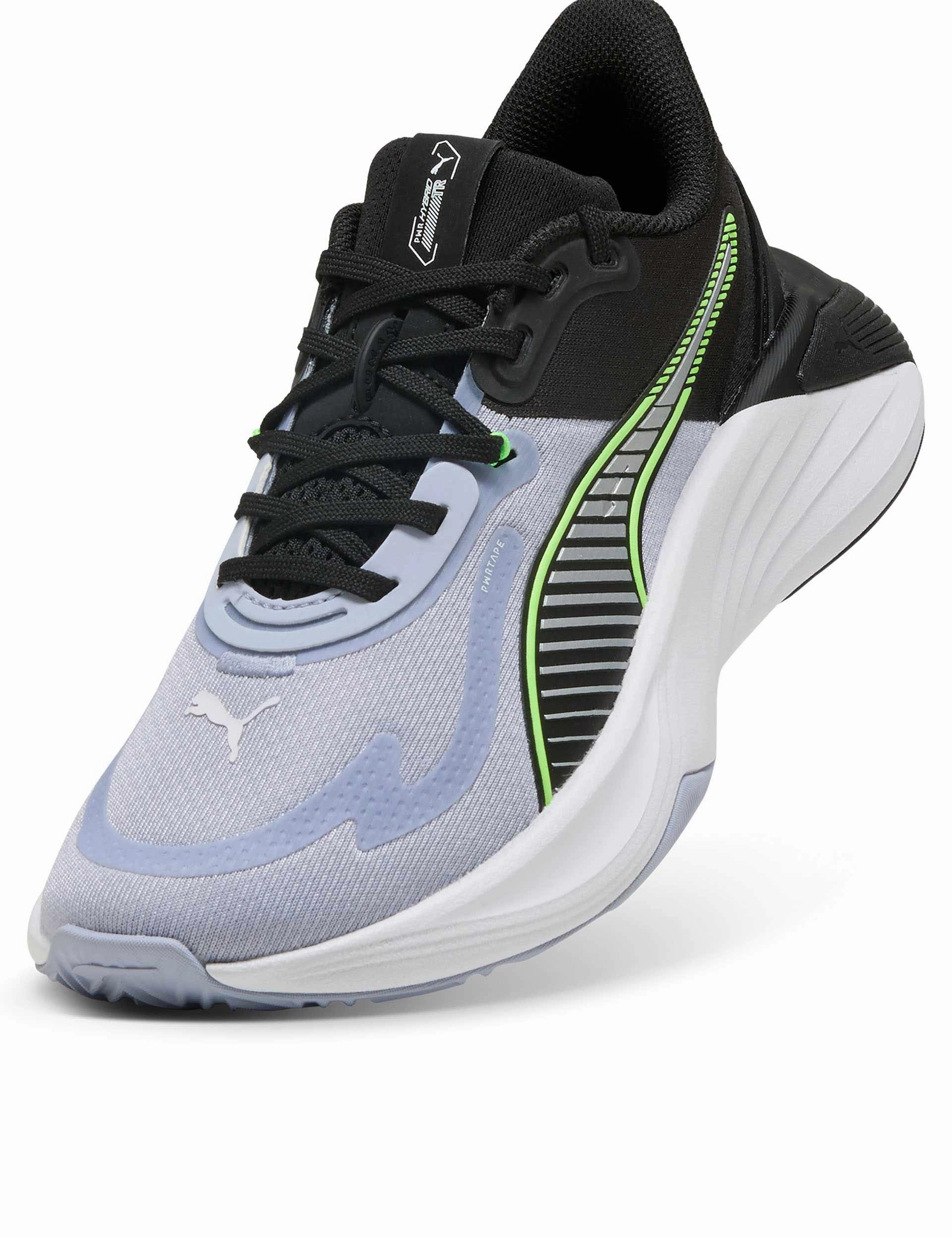PWR Hybrid Training Shoes - Cool Weather/White/Green Glare Puma women's stylish sport footwear