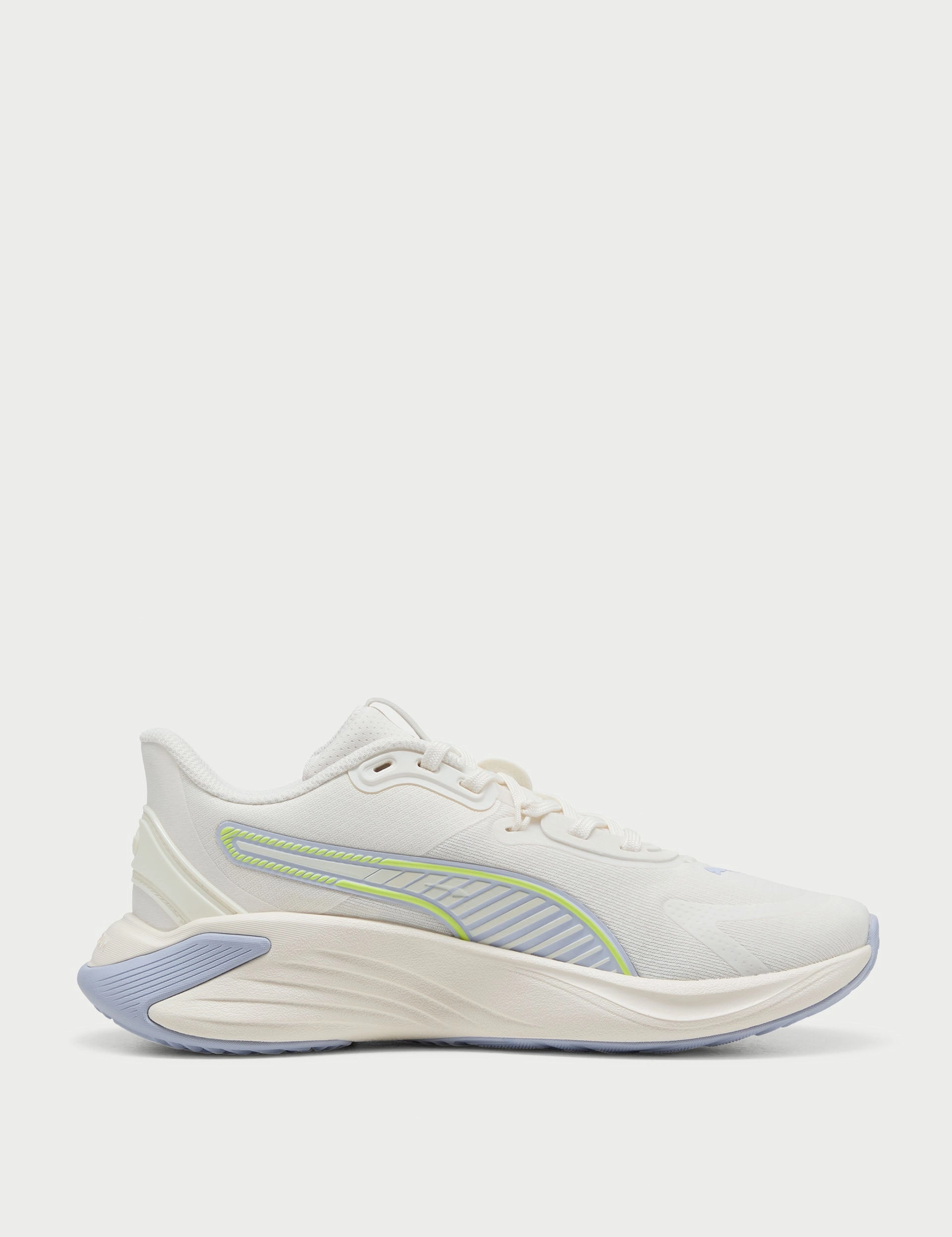 PWR Hybrid Training Shoes - Warm White/Yellow Alert/Cool Weather Puma womens athletic shoes with modern design