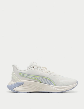 PWR Hybrid Training Shoes - Warm White/Yellow Alert/Cool Weather Puma womens athletic shoes with modern design