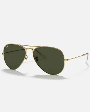 Ray-Ban Sunglasses Aviator Classic Sunglasses in Gold