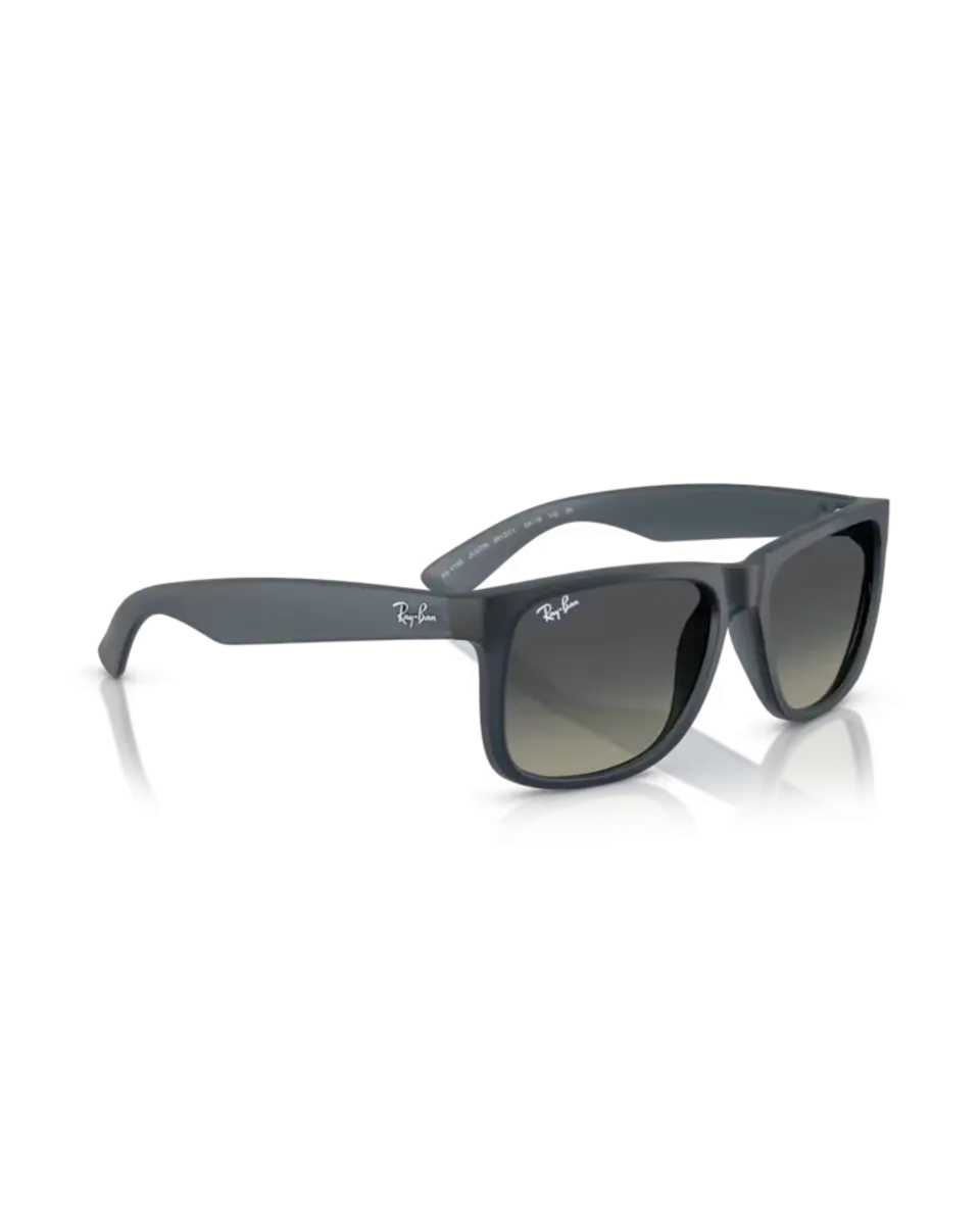 Ray-Ban Sunglasses Justin Classic Sunglasses in Polished Rubber Blue