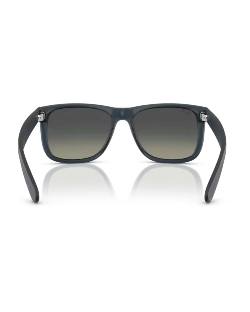 Ray-Ban Sunglasses Justin Classic Sunglasses in Polished Rubber Blue