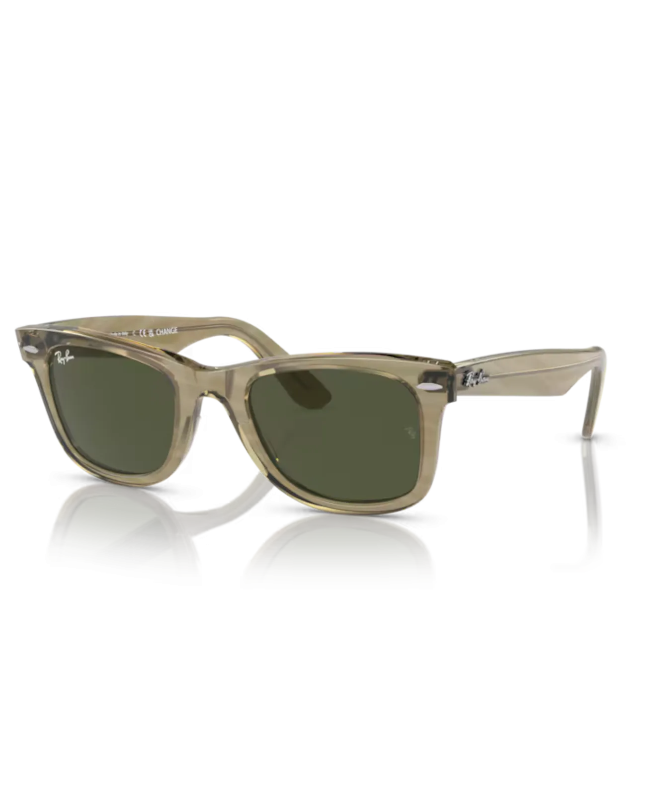 Ray-Ban Sunglasses Original Wayfarer Change Sunglasses in Photo Striped Grey