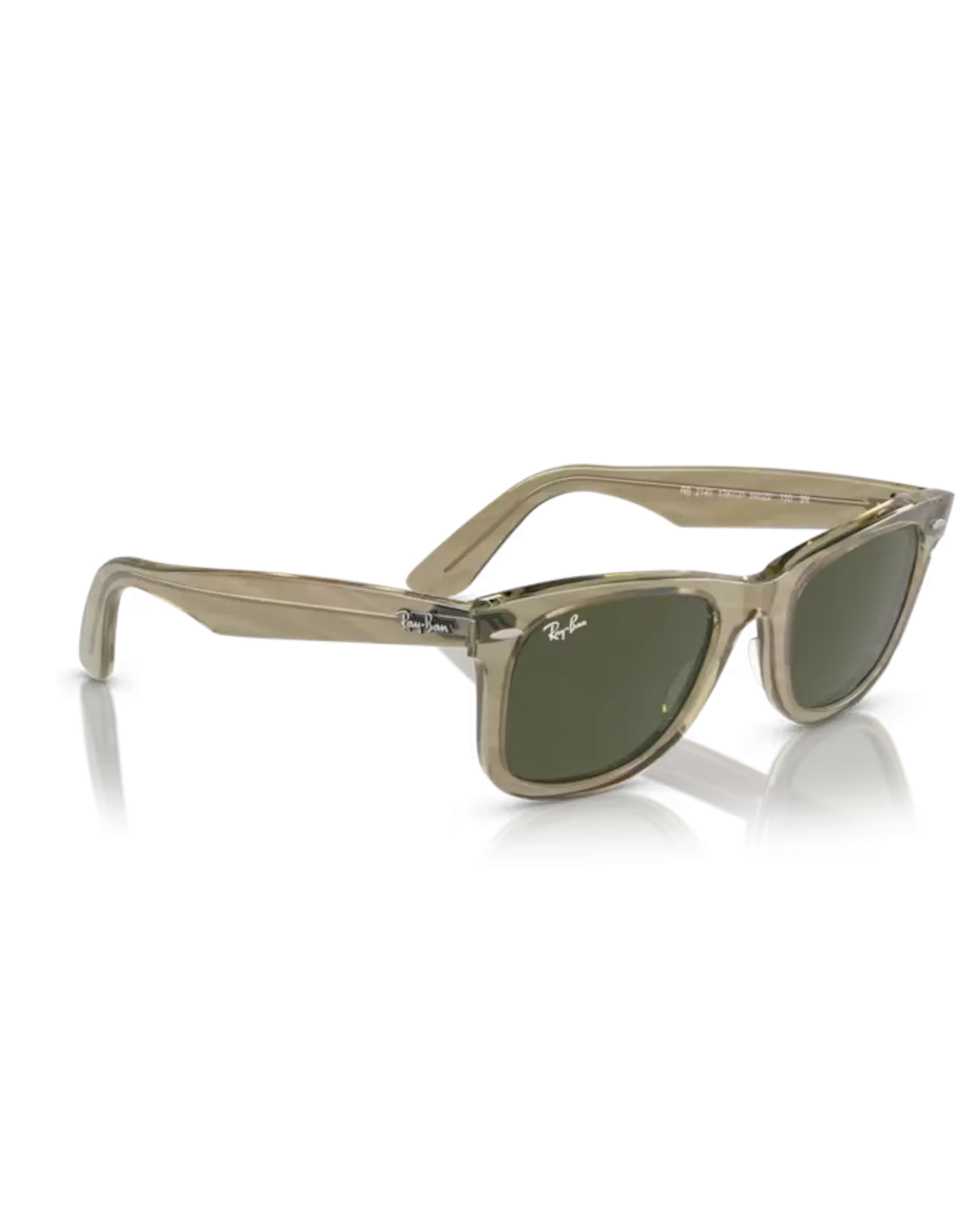Ray-Ban Sunglasses Original Wayfarer Change Sunglasses in Photo Striped Grey