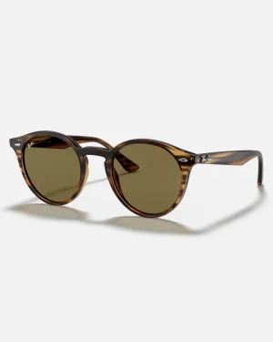 Ray-Ban Sunglasses RB2180 Sunglasses in Striped Red Havana