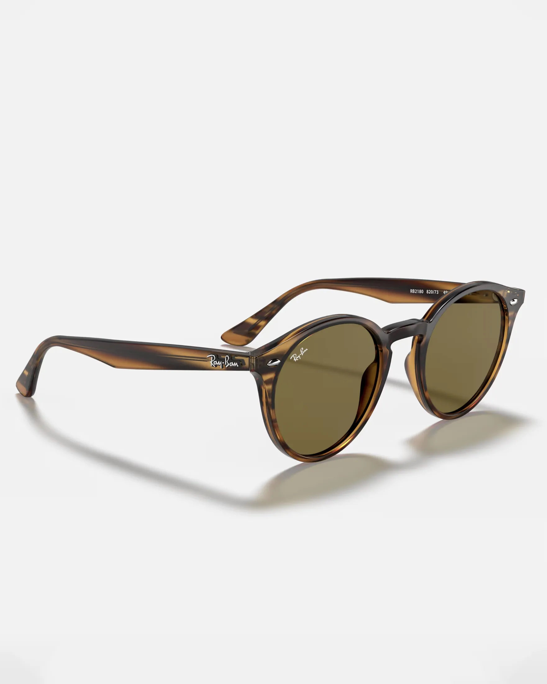 Ray-Ban Sunglasses RB2180 Sunglasses in Striped Red Havana