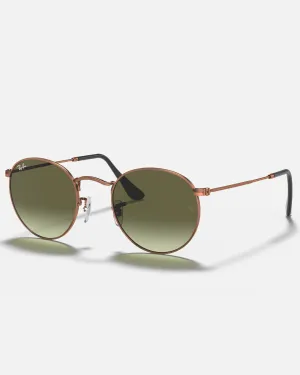 Ray-Ban Sunglasses Round Metal Sunglasses in Bronze & Copper