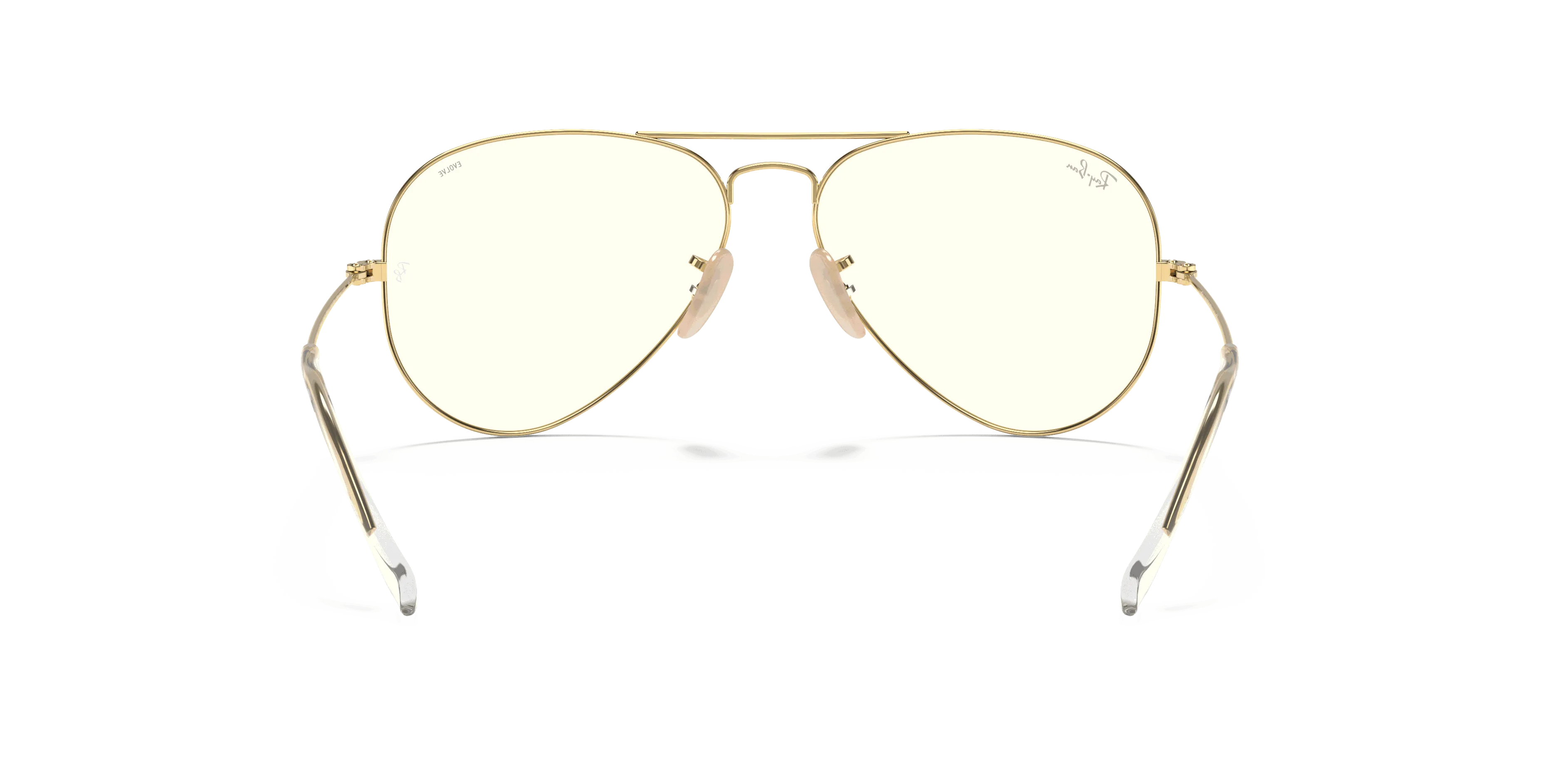 RayBan AVIATOR CLEAR EVOLVE