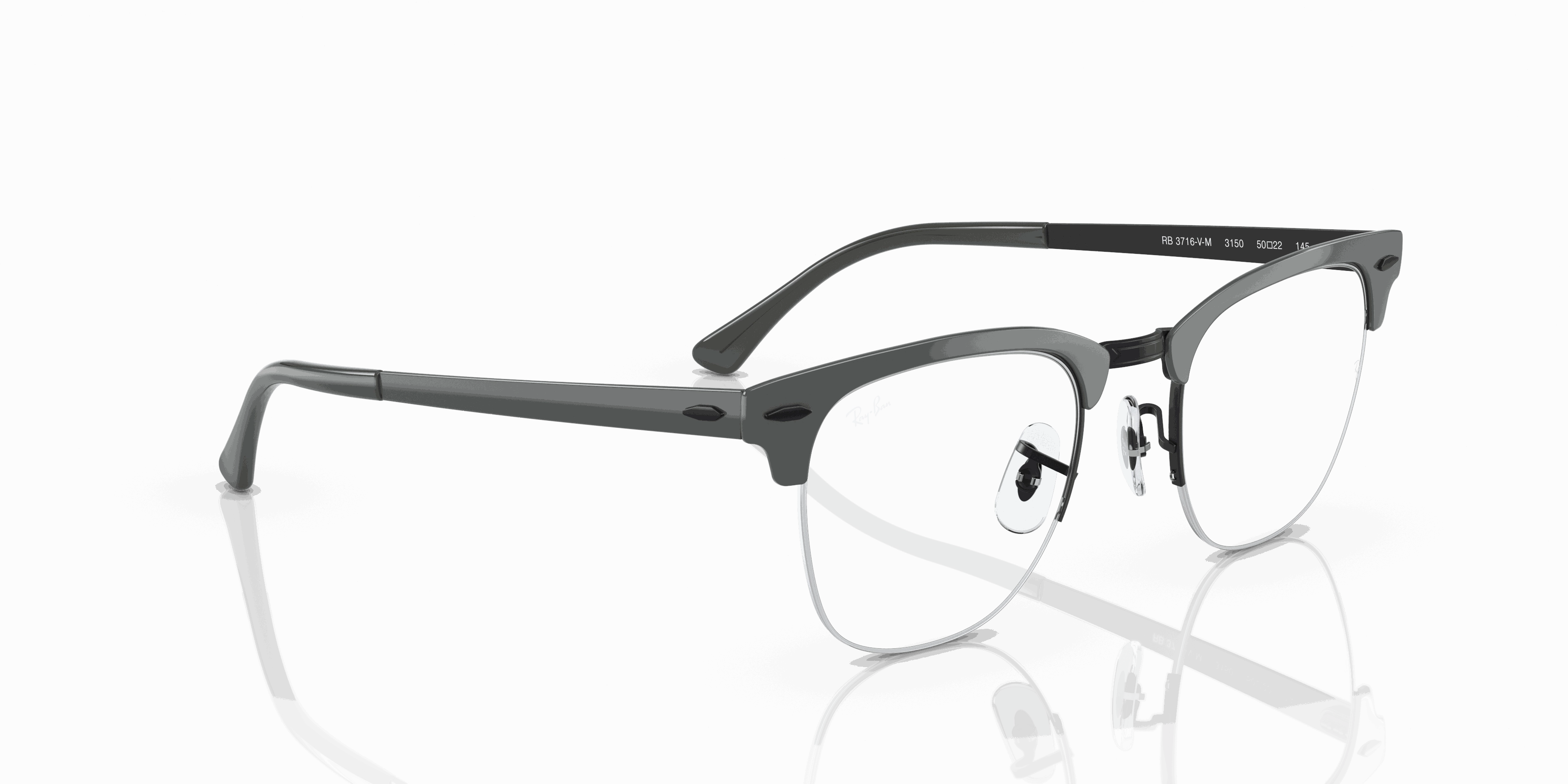 RayBan CLUBMASTER METAL OPTICS
