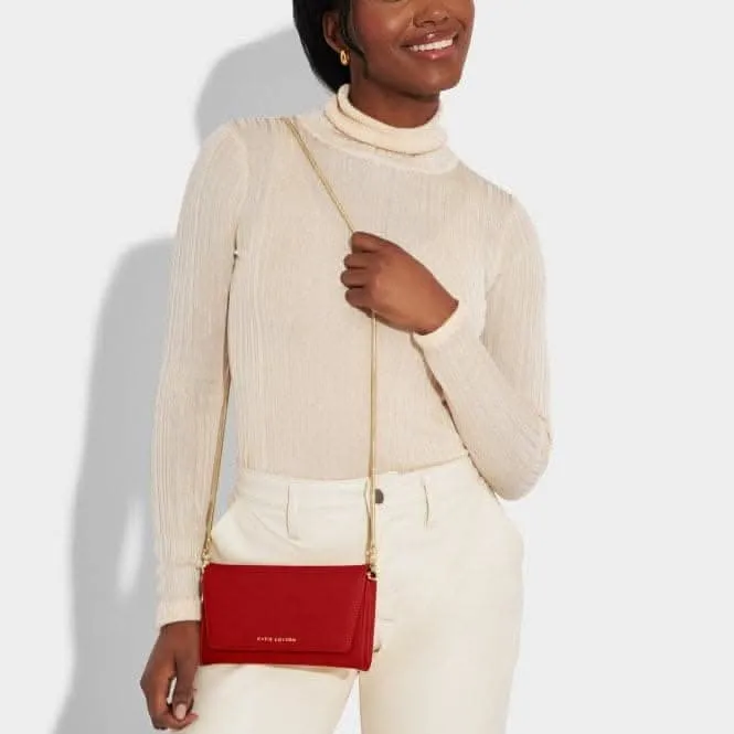 Red Neva Crossbody Bag KLB3090 Katie Loxton Jewelry And Accessories