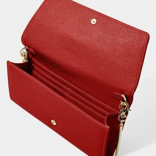 Red Neva Crossbody Bag KLB3090 Katie Loxton Jewelry And Accessories