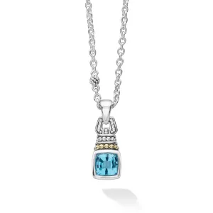 Rittenhouse Jewelry Rittenhouse Swiss Blue Topaz Pendant Necklace