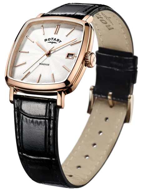 Rotary Watches Rotary Windsor Cushion Mens Watch Pre-Order