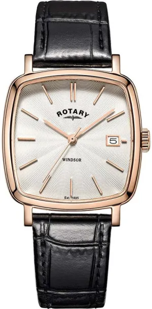 Rotary Watches Rotary Windsor Cushion Mens Watch Pre-Order