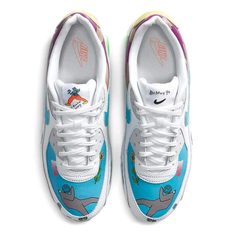 Ruohan Wang x Nike Air Max 90 Flyleather Nike Air Max running sneakers