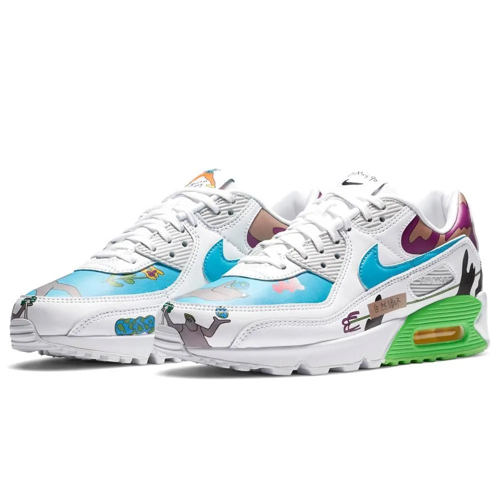Ruohan Wang x Nike Air Max 90 Flyleather Nike Air Max running sneakers