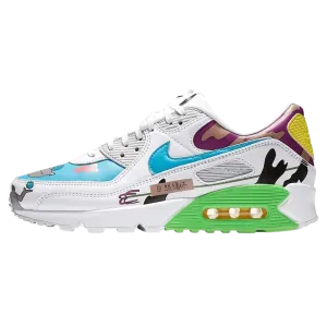 Ruohan Wang x Nike Air Max 90 Flyleather Nike Air Max lifestyle sneakers with sport details