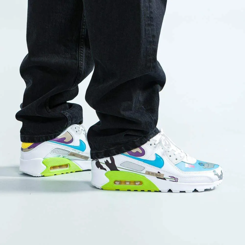 Ruohan Wang x Nike Air Max 90 Flyleather Nike Air Max running sneakers