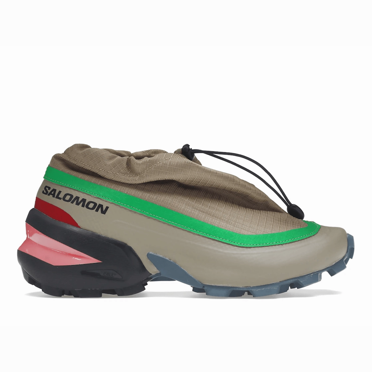 Salomon Cross Low Drawstring MM6 Maison Margiela Kelp Vintage Khaki Bright Green salomon outdoor hiking shoes rugged