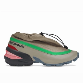 Salomon Cross Low Drawstring MM6 Maison Margiela Kelp Vintage Khaki Bright Green salomon outdoor hiking shoes rugged