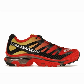 Salomon XT-4 AND Fiery Red Empire Yellow salomon outdoor hiking shoes rugged