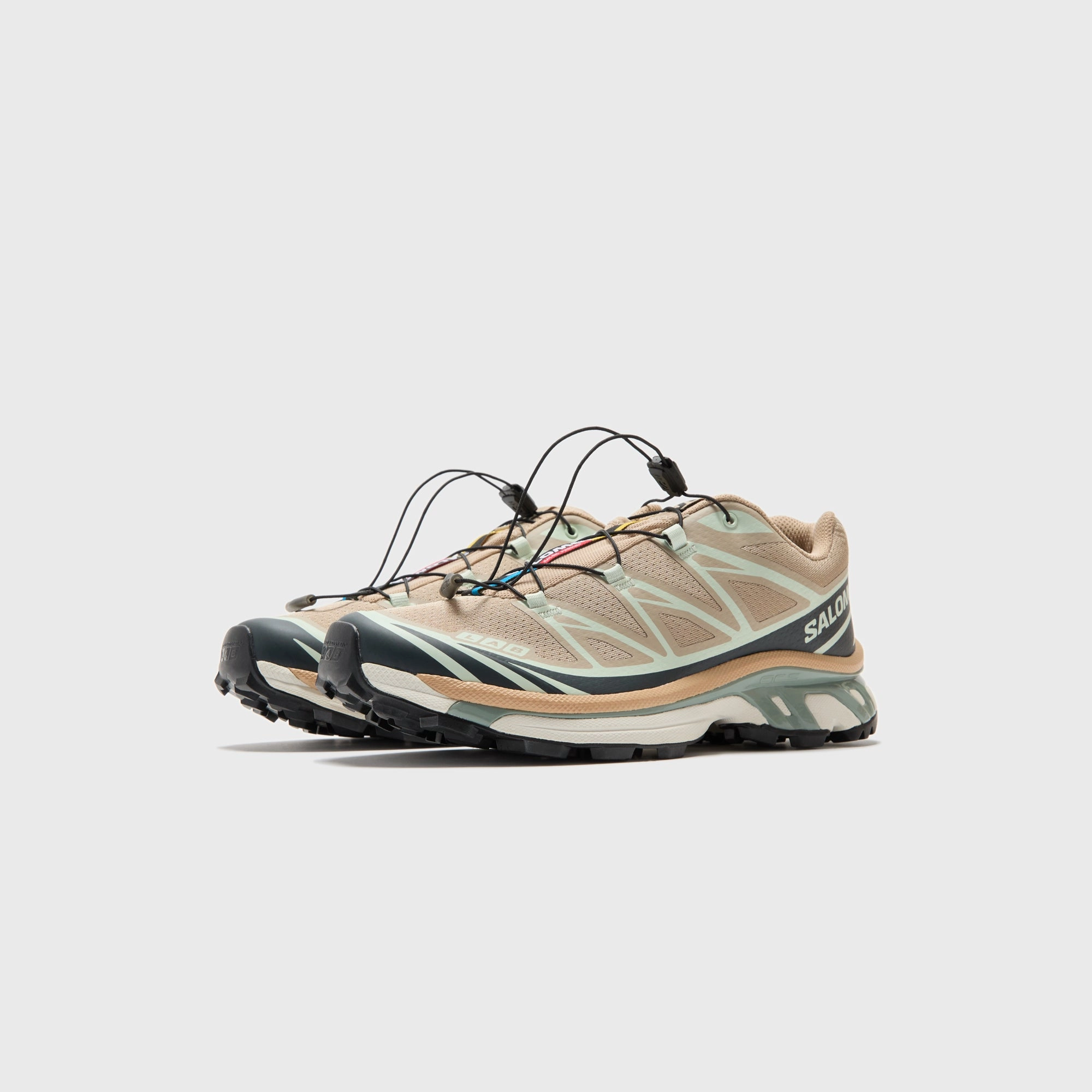 Salomon XT-6 - Oxford Tan / Carbon / Clearly Aqua Salomon Footwear