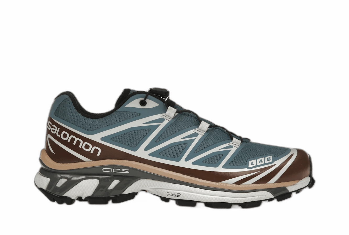 Salomon XT-6 Aegean Blue Hazelnut salomon outdoor hiking shoes rugged