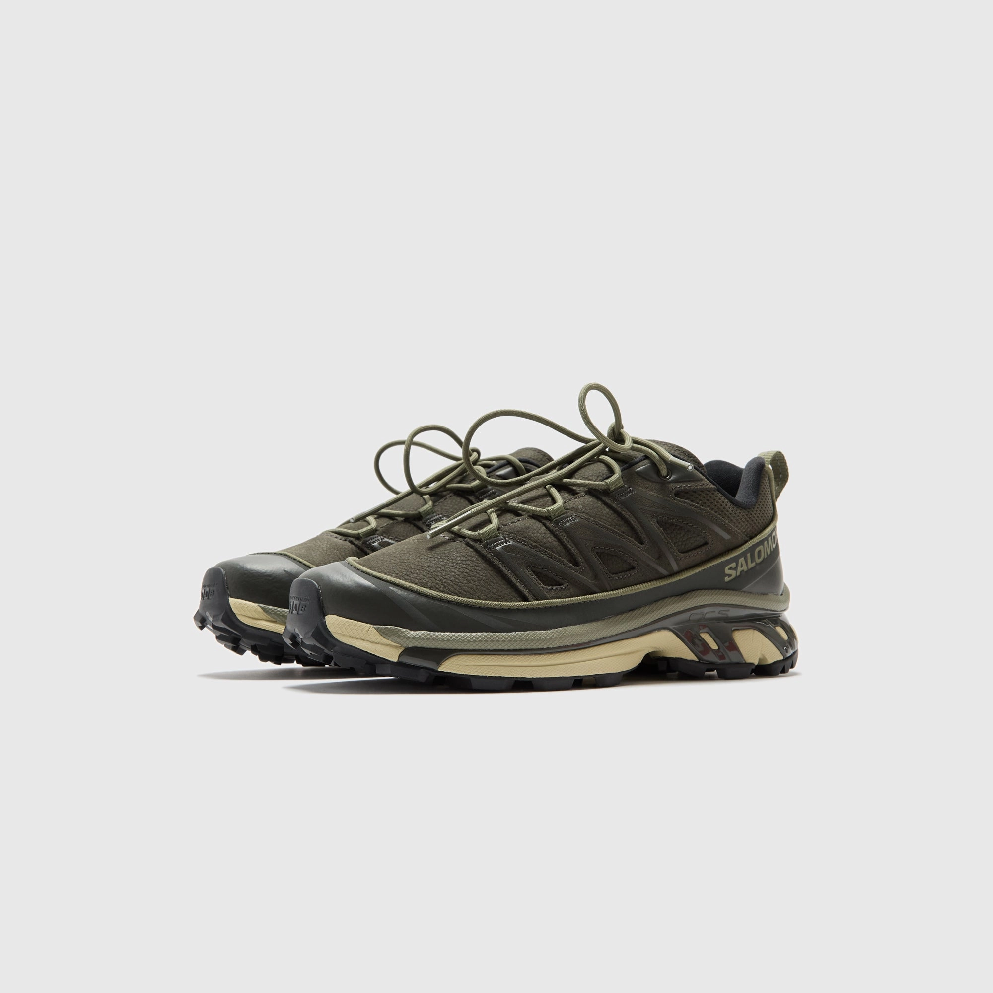 Salomon Xt-6 EXPANSE LTR - Peat / Deep Lichen Green / Green Haze Salomon Footwear