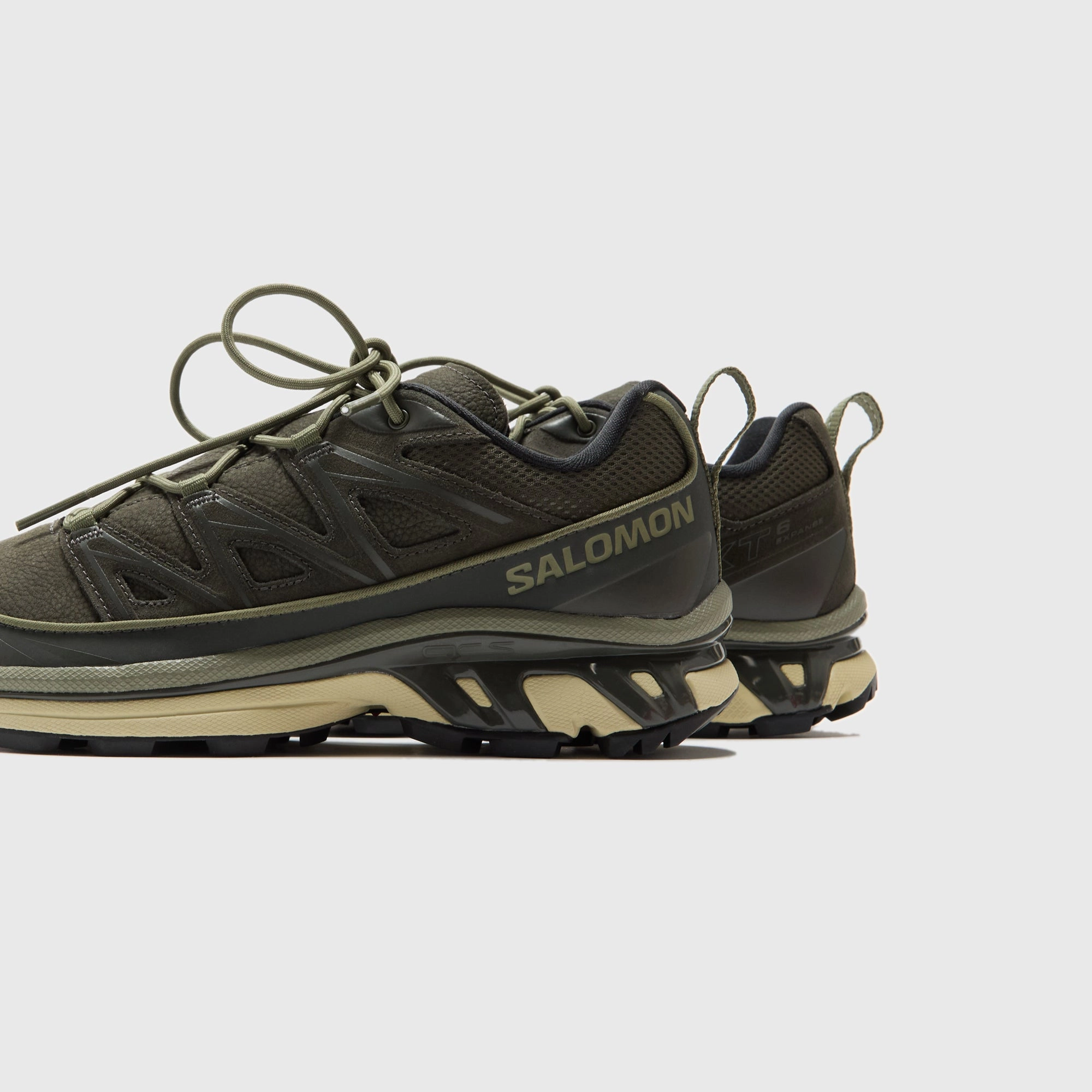 Salomon Xt-6 EXPANSE LTR - Peat / Deep Lichen Green / Green Haze Salomon Footwear