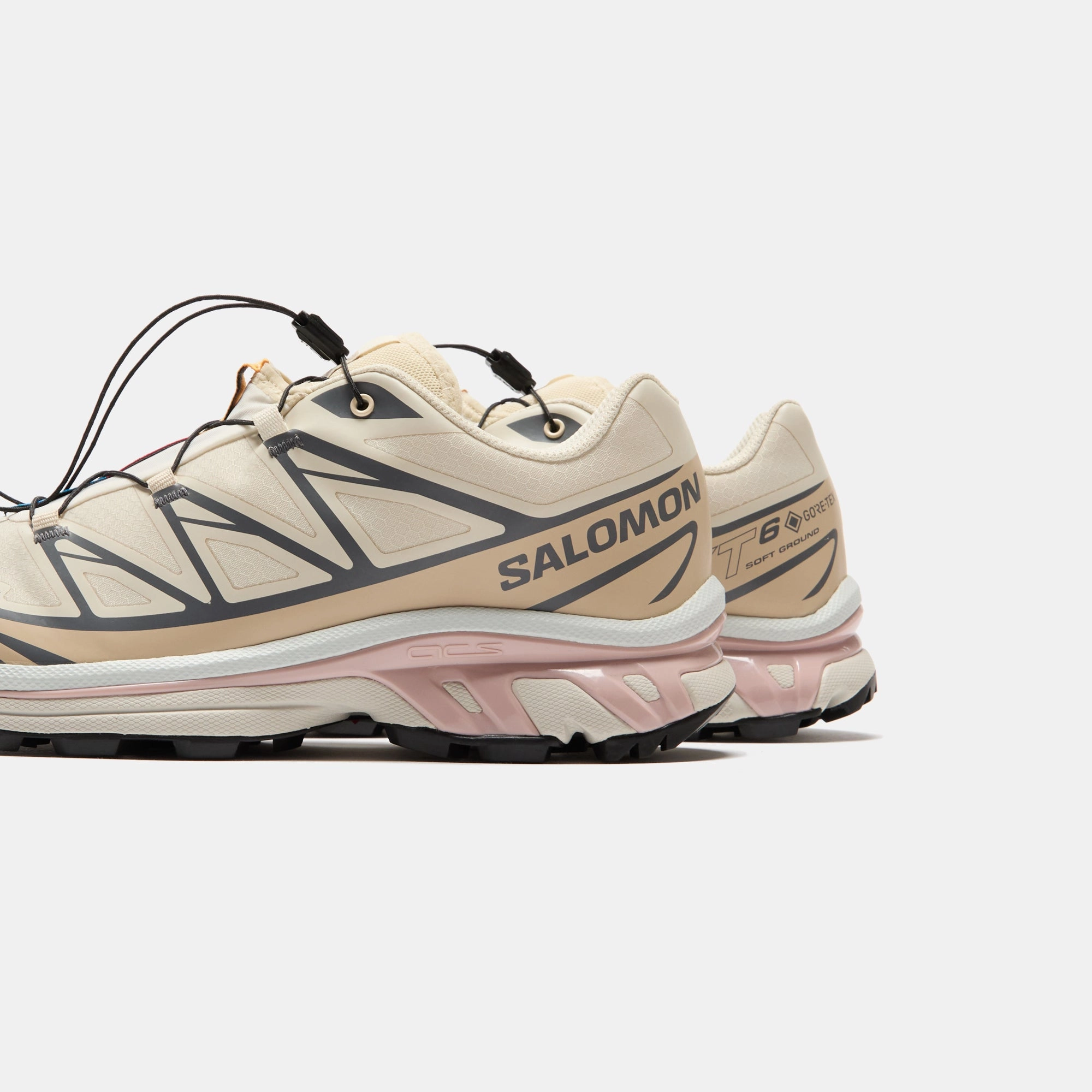 Salomon XT-6 GTX - Almond Milk / Feather Gray / Pale Mauve Salomon Footwear