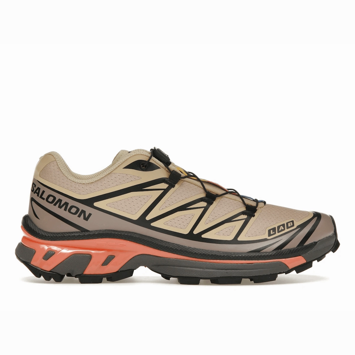 Salomon XT-6 Hazelnut Quail salomon outdoor hiking shoes rugged