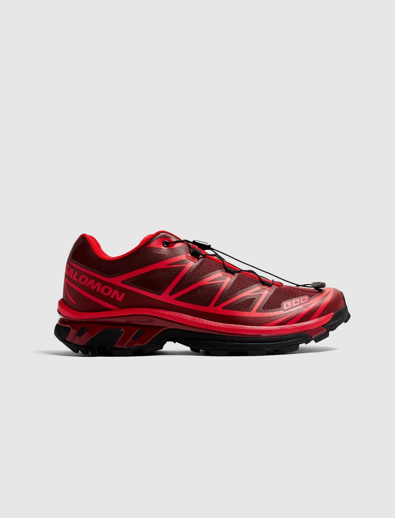 SALOMON XT-6 "RUM RAISIN/HIGH RISK RED/FIRED BRICK" salomon trail running shoes breathable