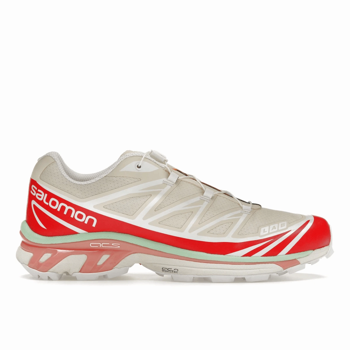 Salomon XT-6 Shortbread Poppy Red salomon outdoor hiking shoes rugged