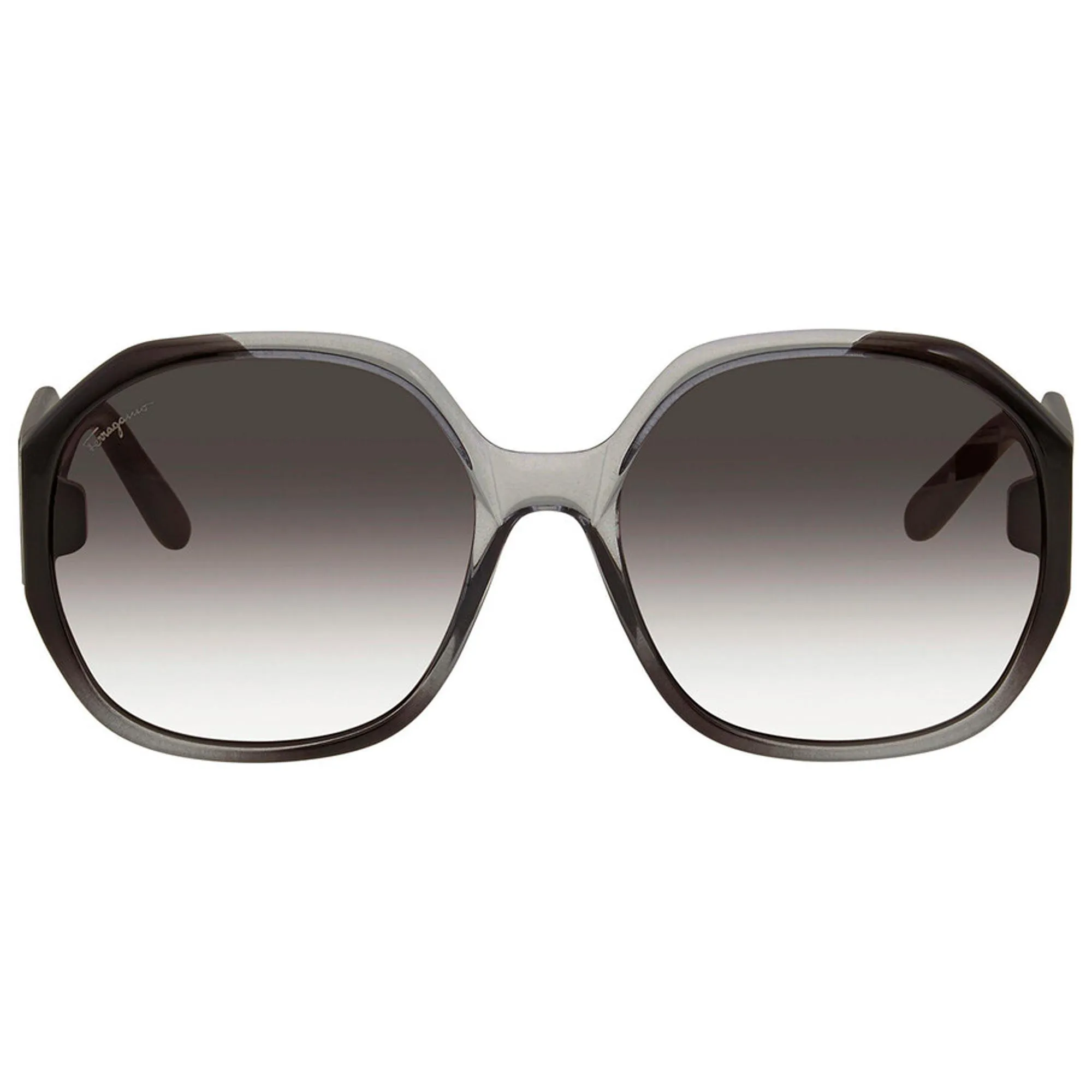 Salvatore Ferragamo Unisex Sunglasses - Grey Gradient Lens Butterfly | SF943S 007 Salvatore Ferragamo Sunglasses